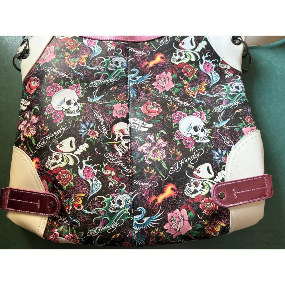 BRAND NEW NWT ED HARDY TATTOO HOBO BAG